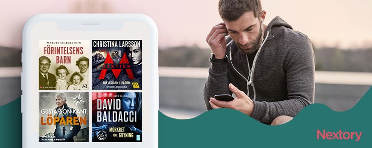Nextory - 45 dagar gratis!