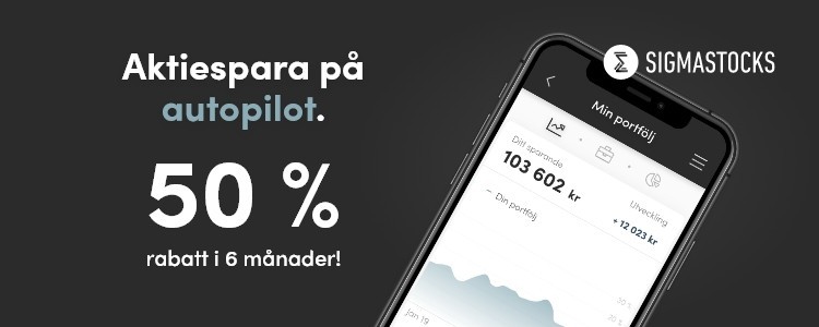 Sigmastocks kapitalf&ouml;rvaltning - 50 %